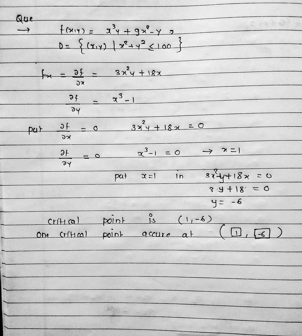 Advanced Math homework question answer, step 1, image 1