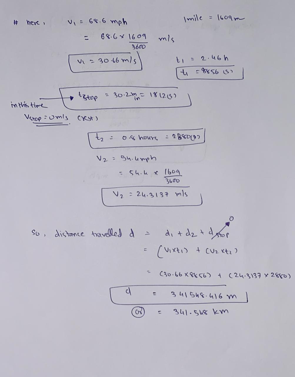 Physics homework question answer, step 1, image 1