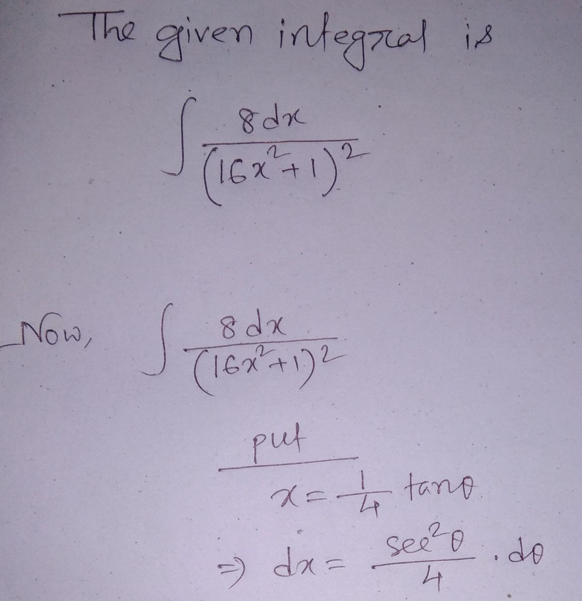 Calculus homework question answer, step 1, image 1