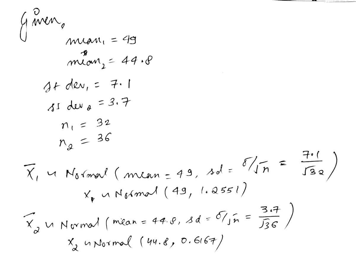 Statistics homework question answer, step 1, image 1