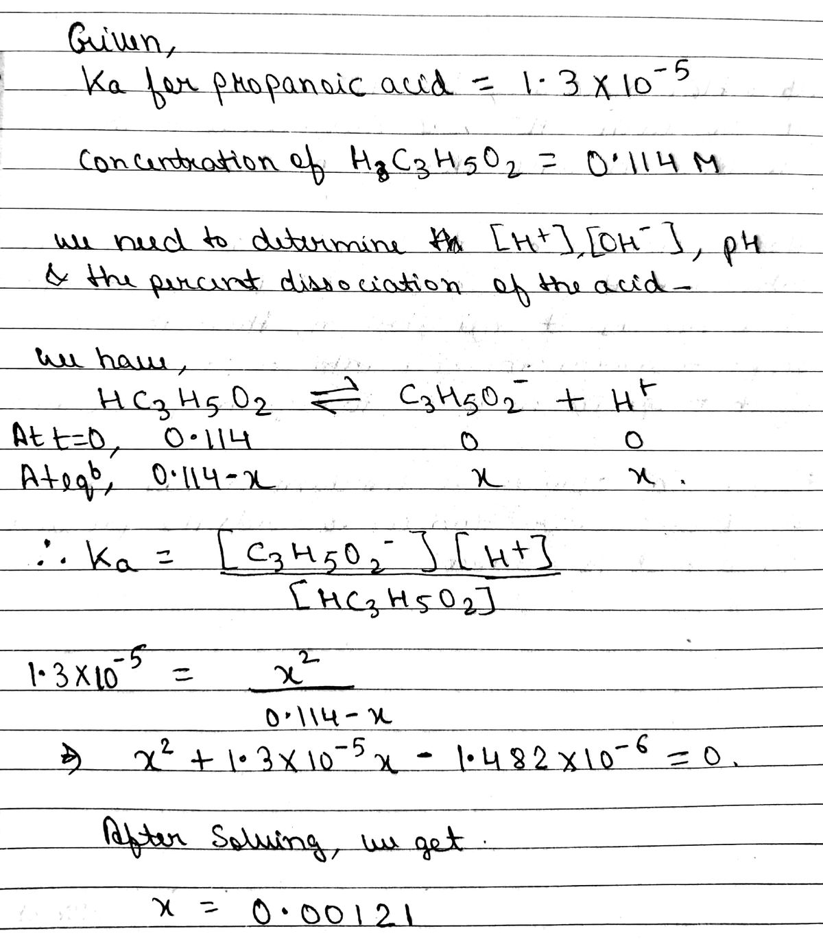 Chemistry homework question answer, step 1, image 1