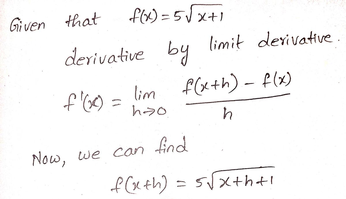 Calculus homework question answer, step 1, image 1