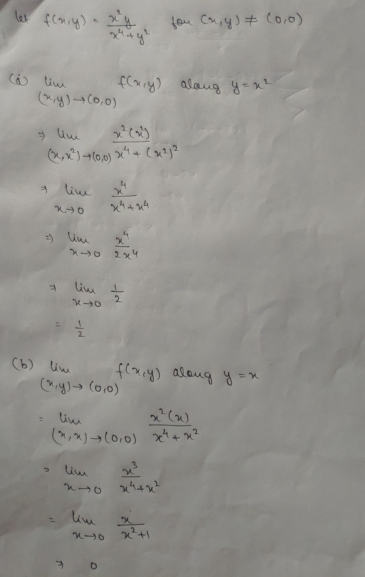 Calculus homework question answer, step 1, image 1