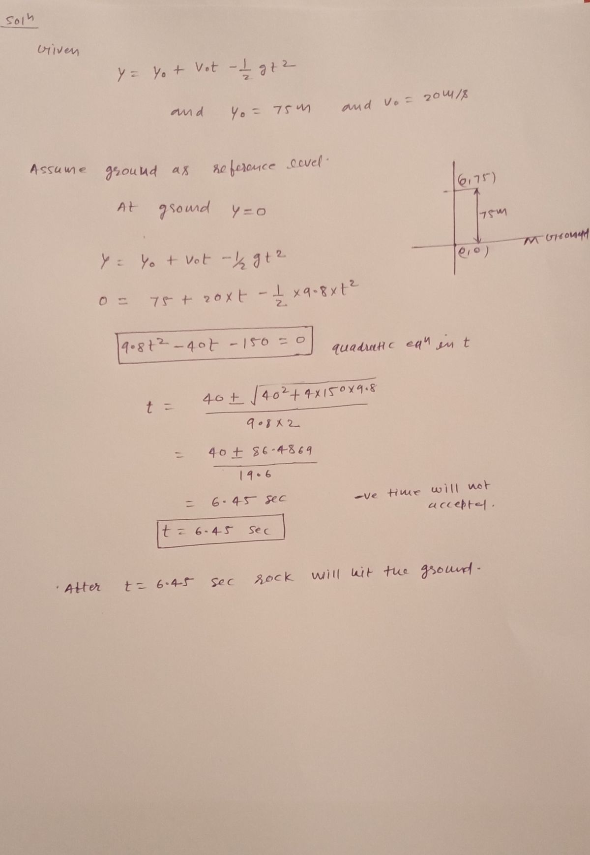 Physics homework question answer, step 1, image 1