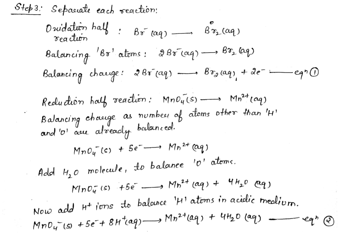 Chemistry homework question answer, step 3, image 1