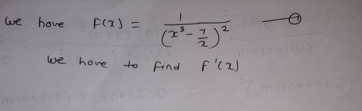 Calculus homework question answer, step 1, image 1