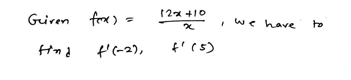 Calculus homework question answer, step 1, image 1