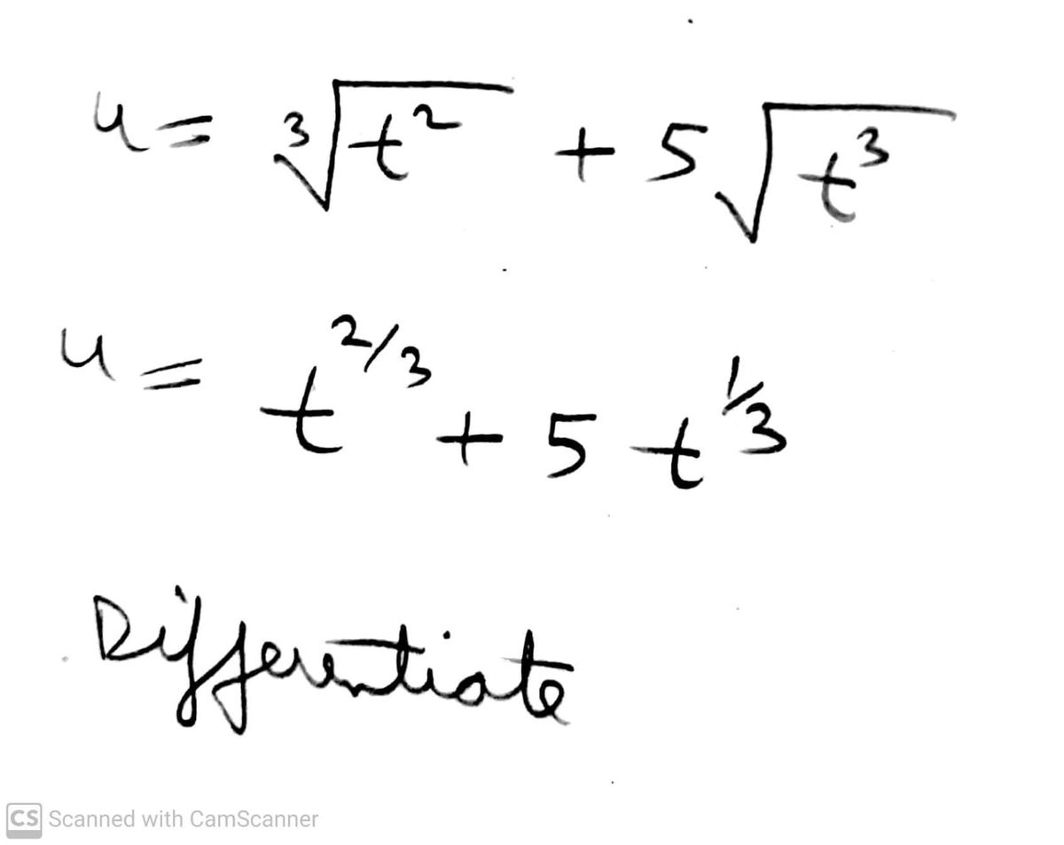 Calculus homework question answer, step 1, image 1