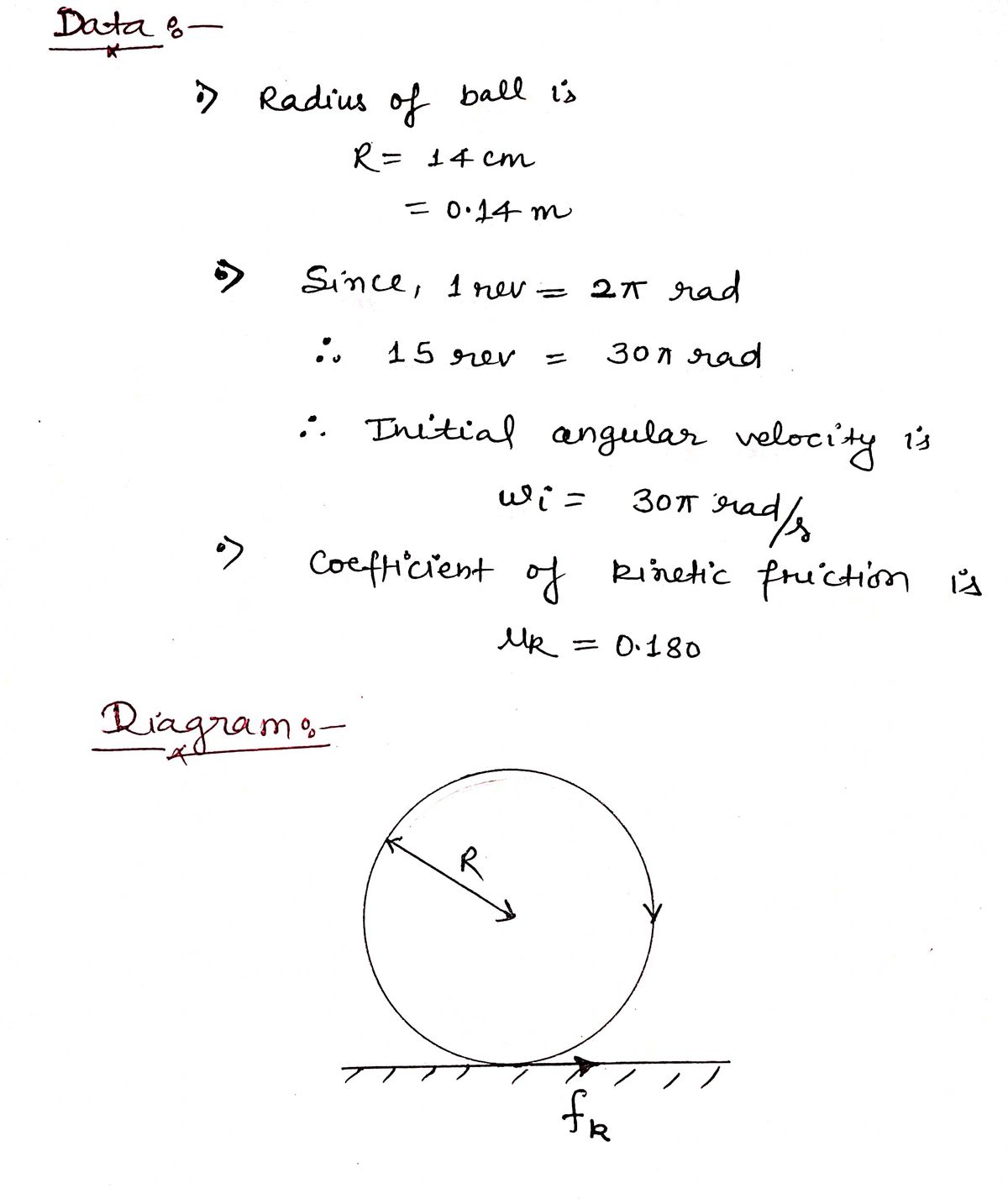 Physics homework question answer, step 1, image 1