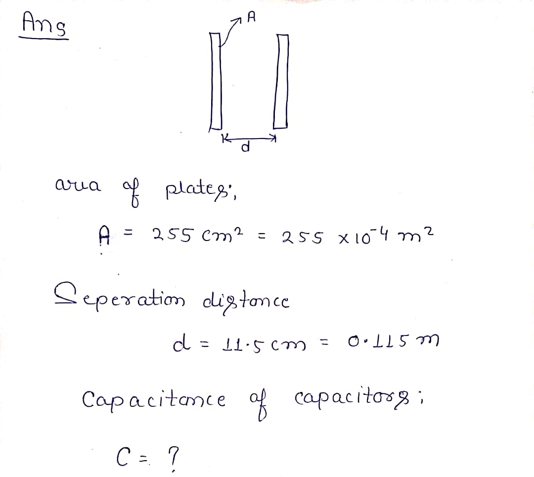 Physics homework question answer, step 1, image 1