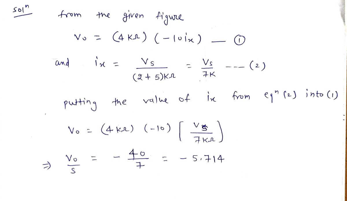 Electrical Engineering homework question answer, step 1, image 1