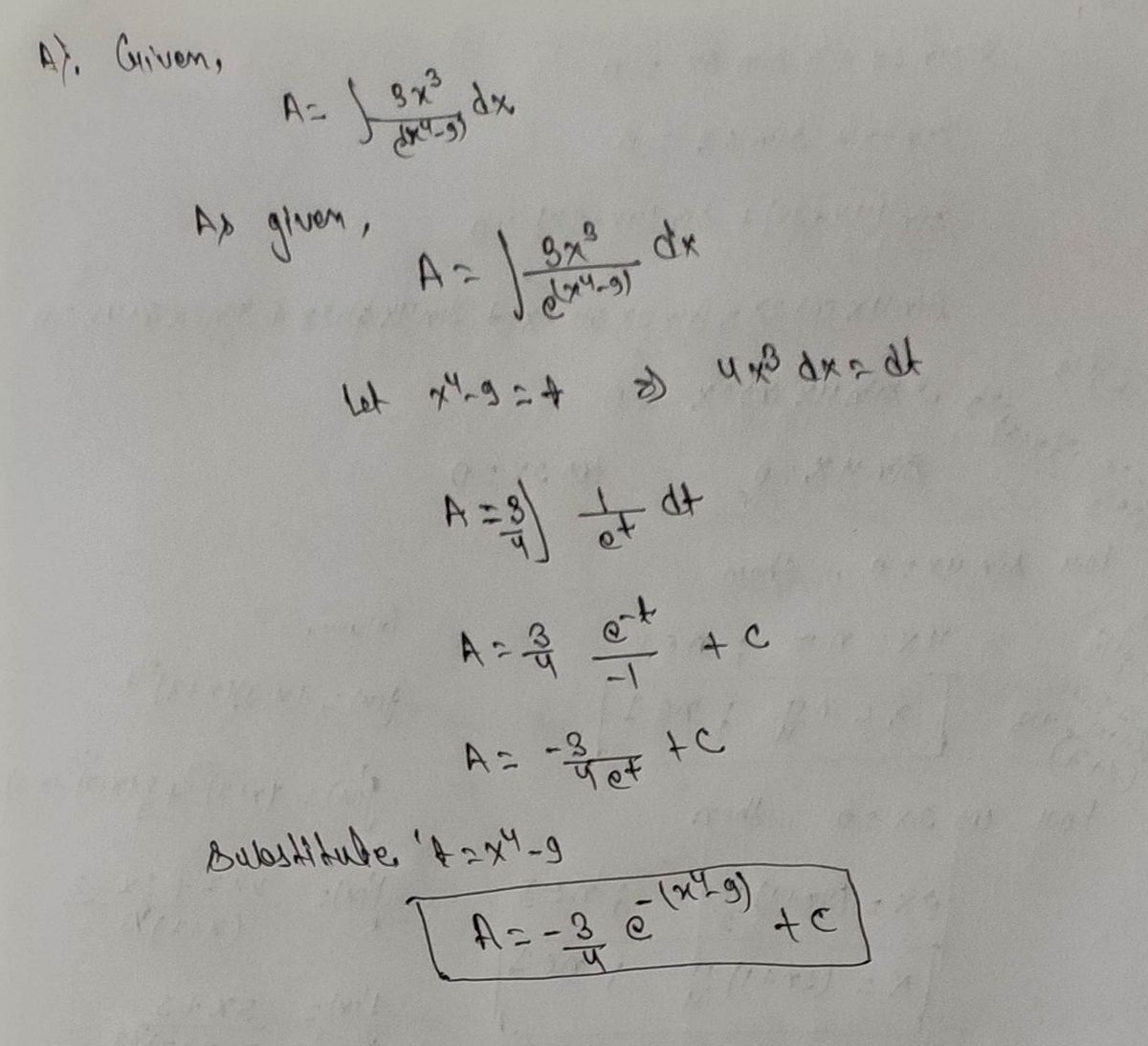 Calculus homework question answer, step 1, image 1