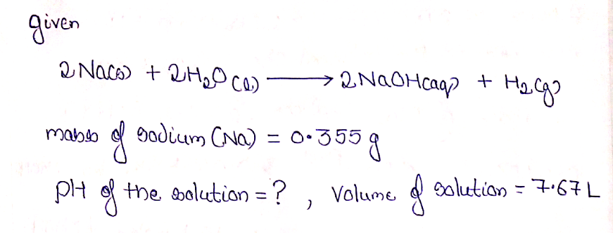 Chemistry homework question answer, step 1, image 1