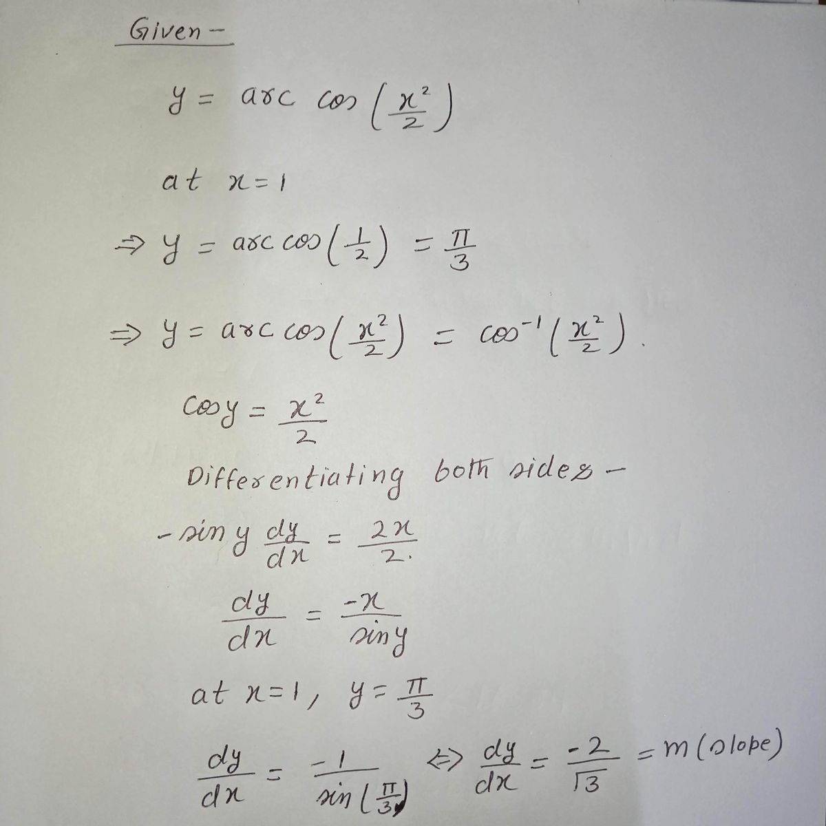 Calculus homework question answer, step 1, image 1