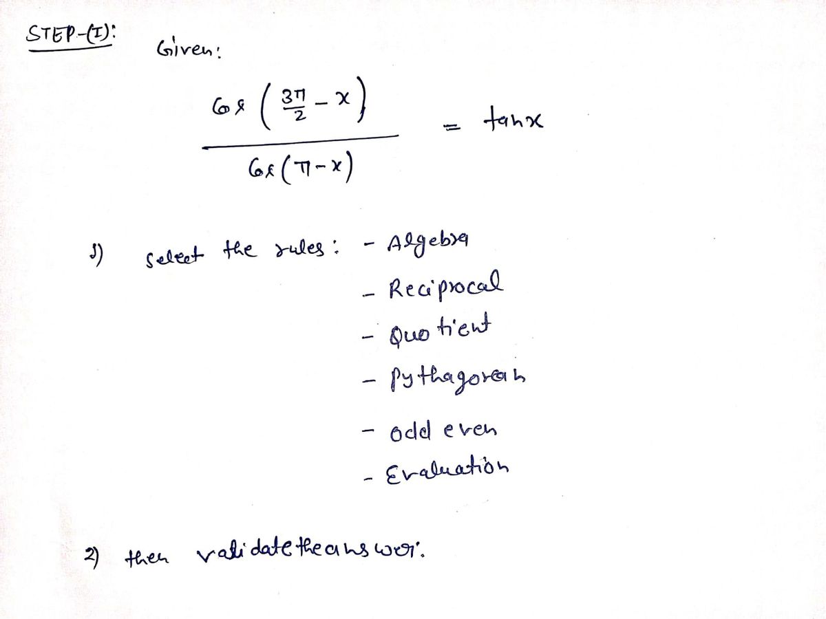 Calculus homework question answer, step 1, image 1