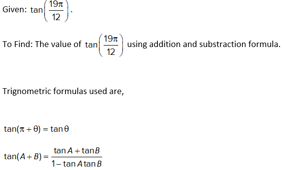 Trigonometry homework question answer, step 1, image 1