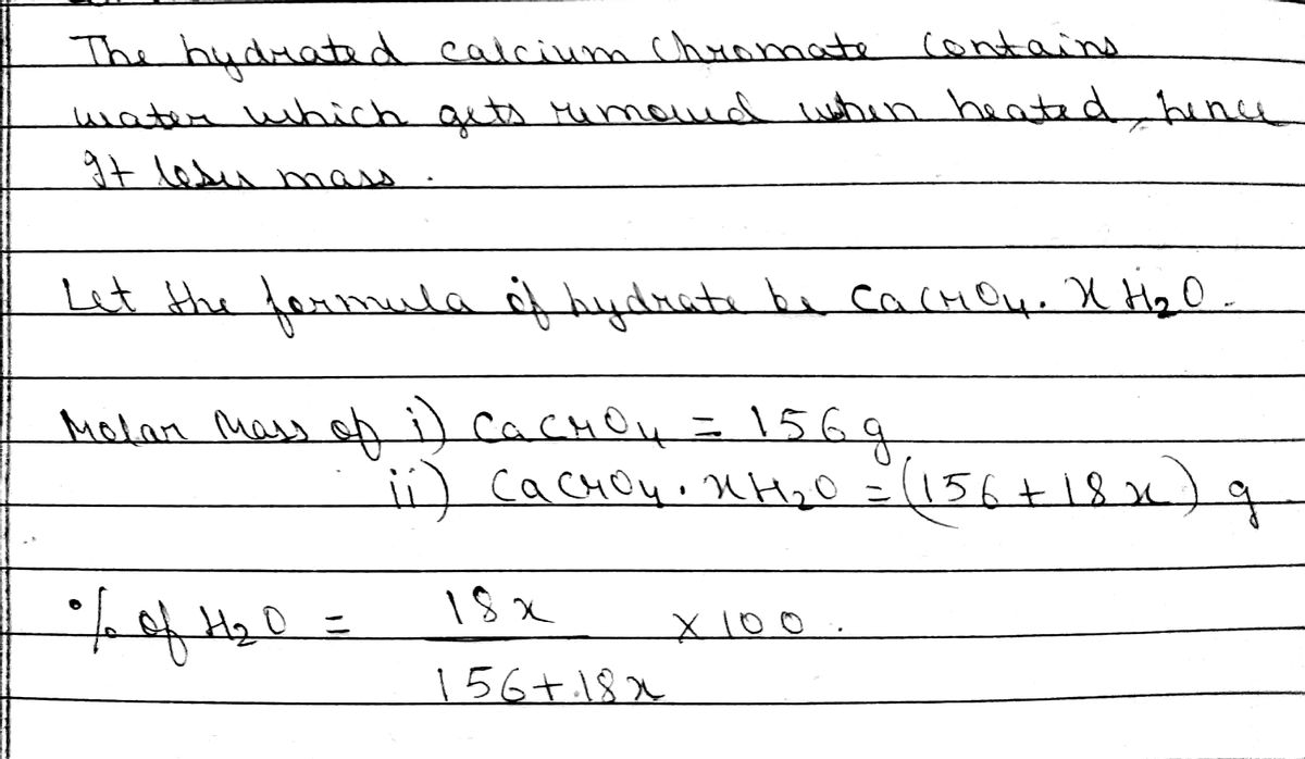 Chemistry homework question answer, step 1, image 1