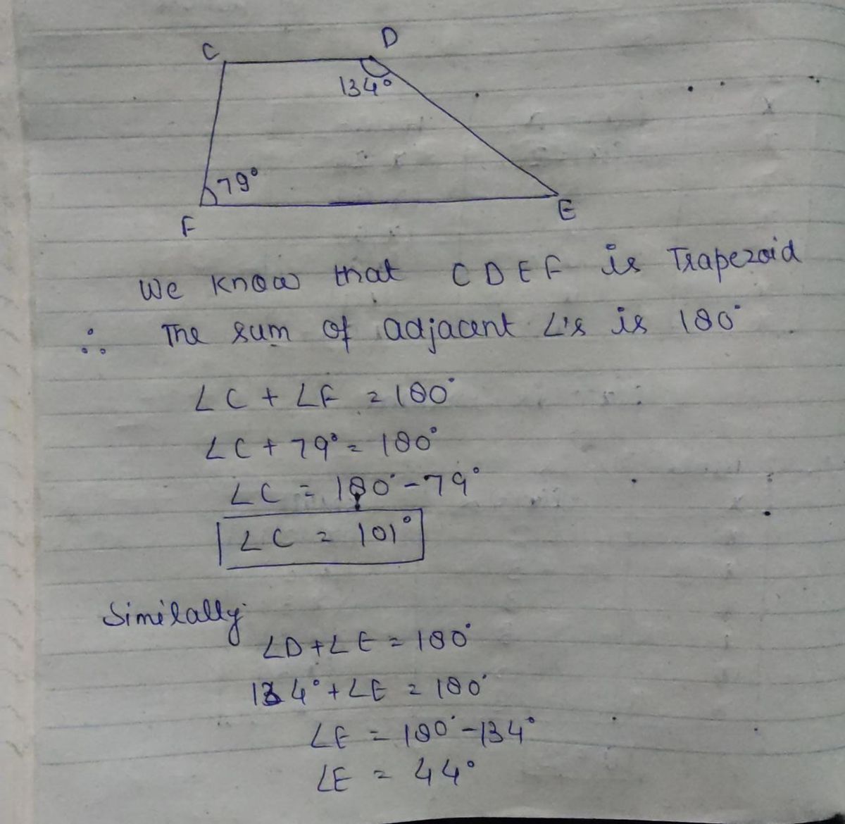 Geometry homework question answer, step 1, image 1