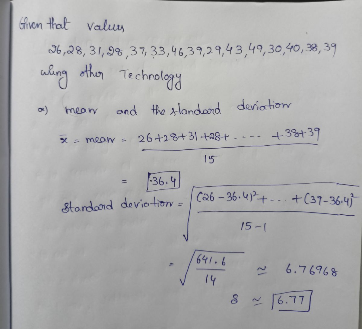 Statistics homework question answer, step 1, image 1