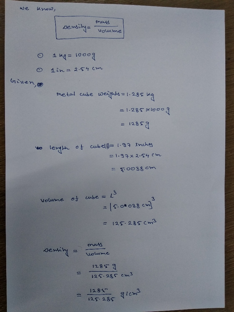 Chemistry homework question answer, step 1, image 1