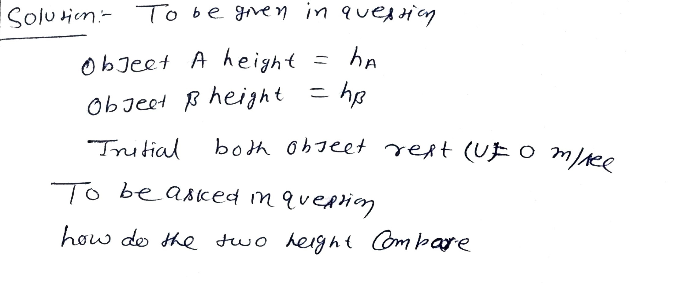 Physics homework question answer, step 1, image 1