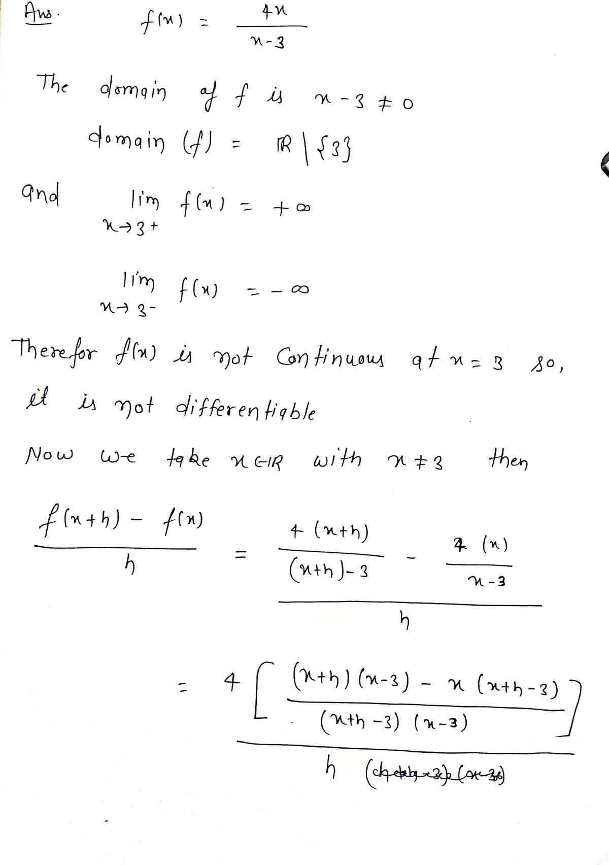 Calculus homework question answer, step 1, image 1