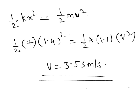 Physics homework question answer, step 2, image 1