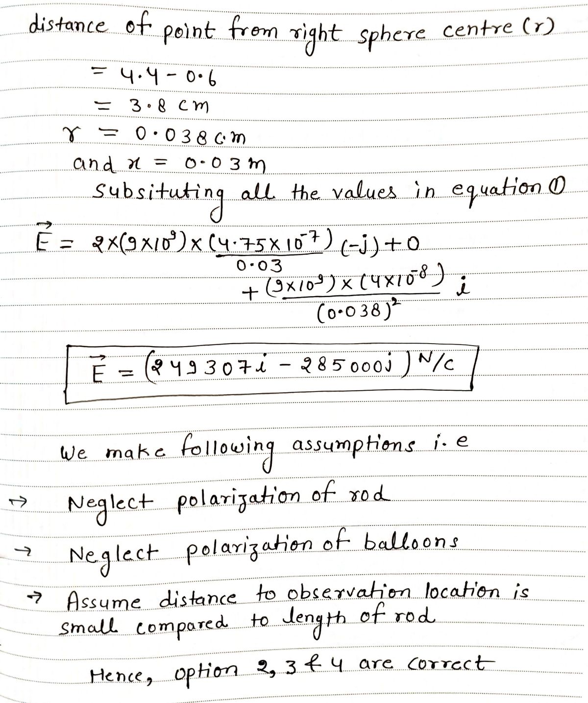 Physics homework question answer, step 1, image 2