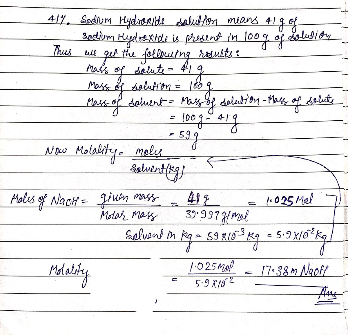 Chemistry homework question answer, step 1, image 1