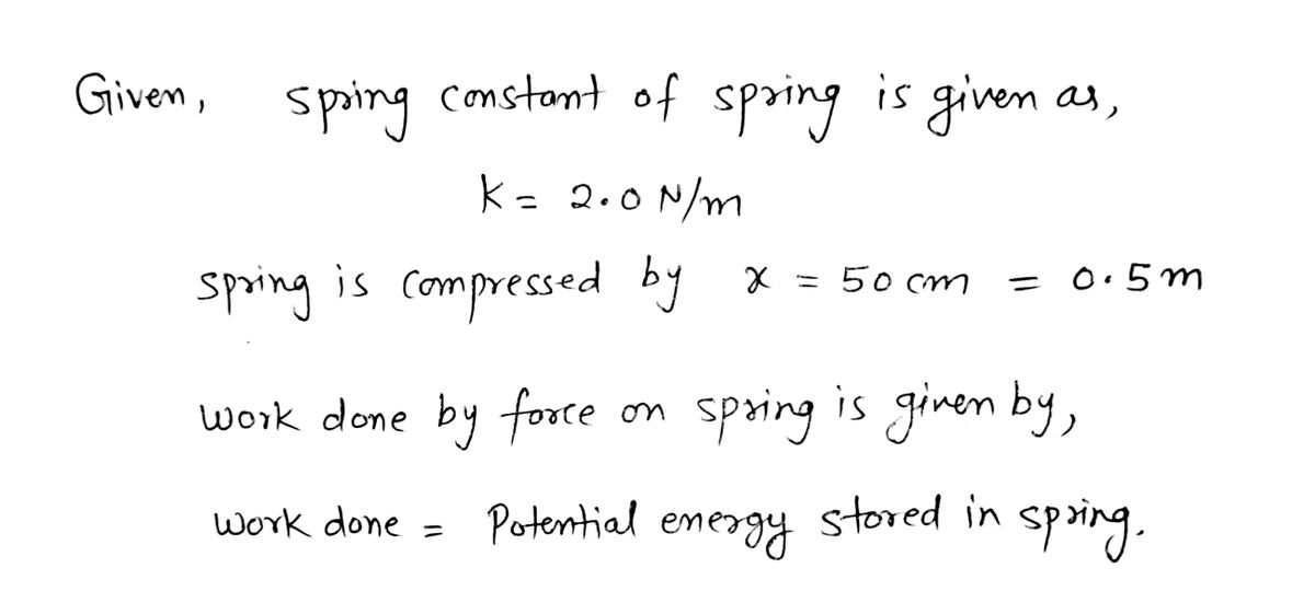 Physics homework question answer, step 1, image 1