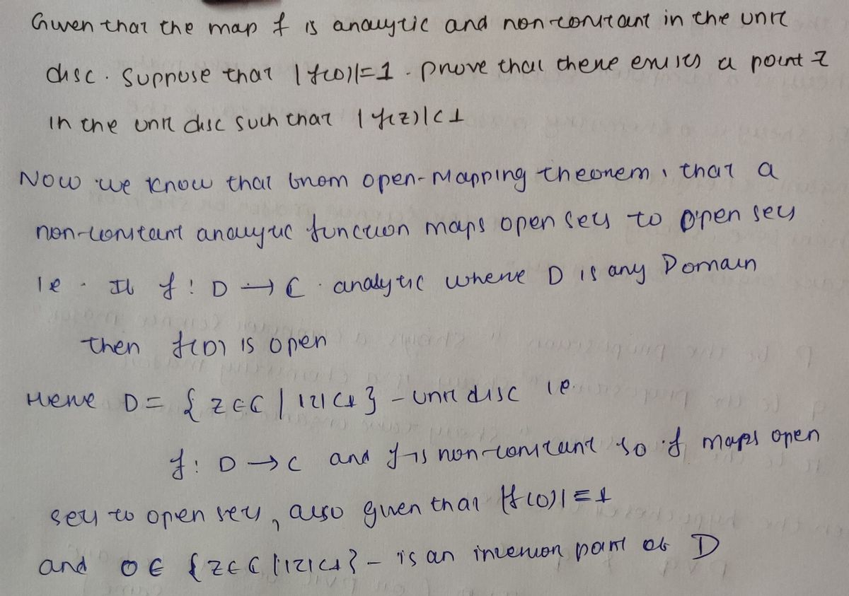 Advanced Math homework question answer, step 1, image 1