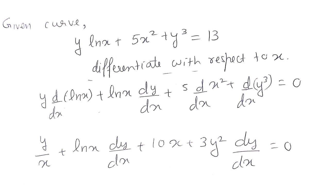 Calculus homework question answer, step 1, image 1