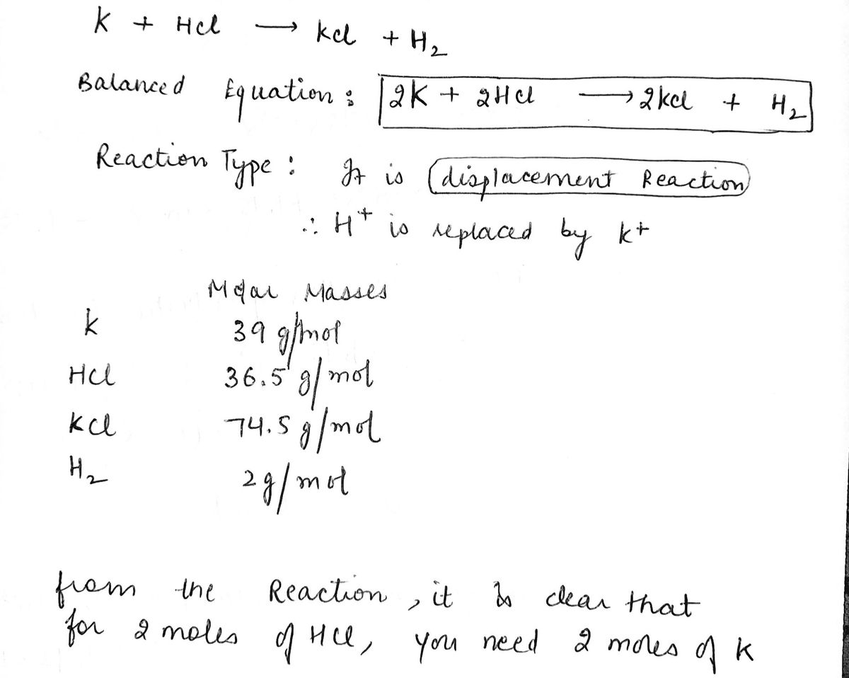 Chemistry homework question answer, step 1, image 1