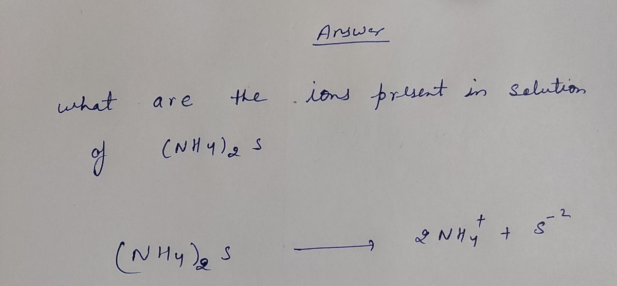 Chemistry homework question answer, step 1, image 1