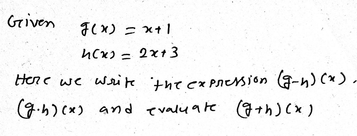 Algebra homework question answer, step 1, image 1