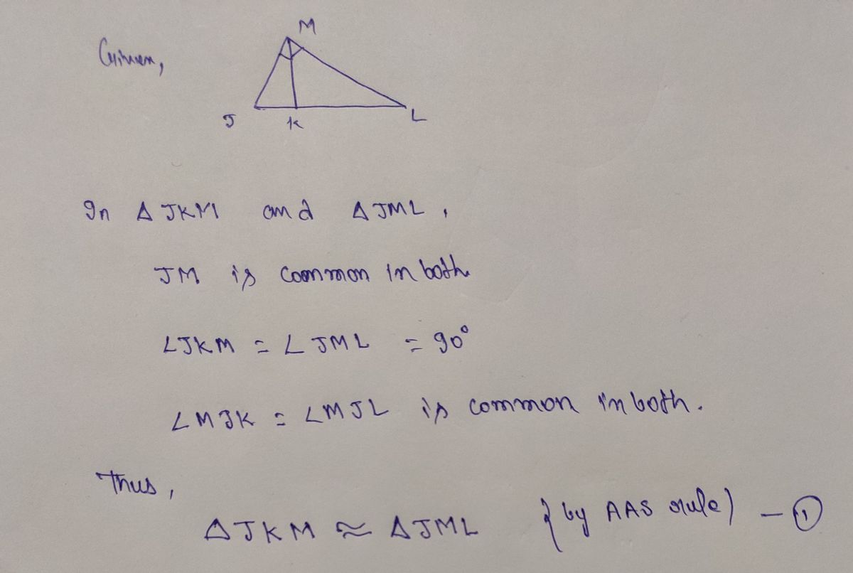 Geometry homework question answer, step 1, image 1