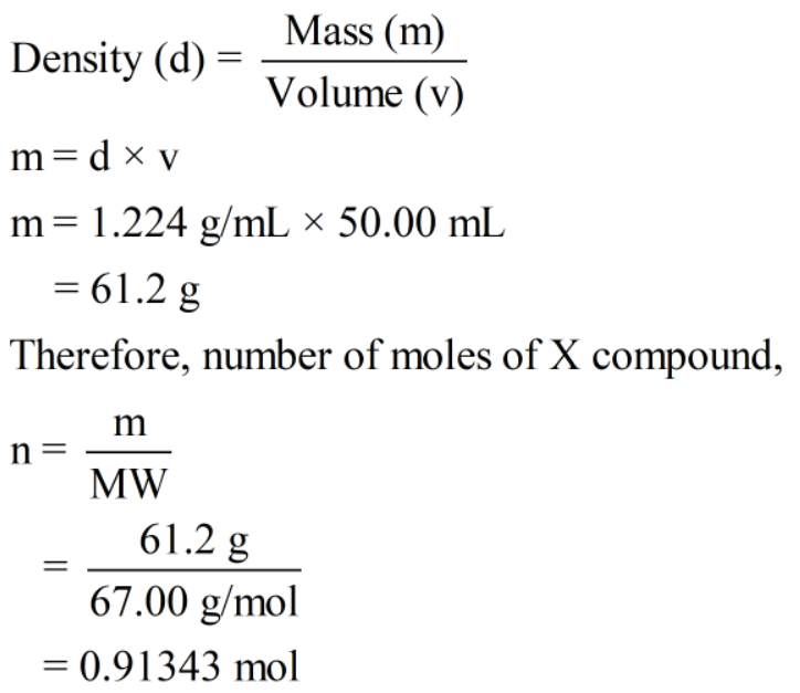 Chemistry homework question answer, step 2, image 1