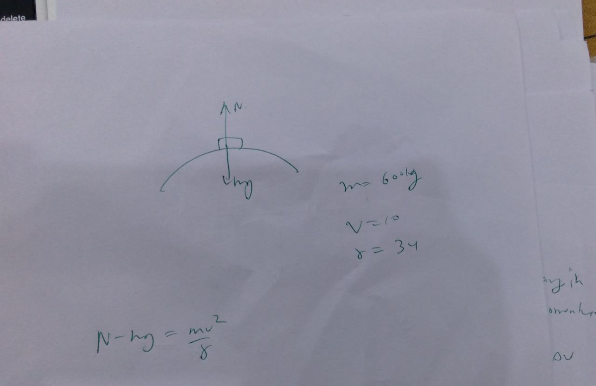 Physics homework question answer, step 1, image 1