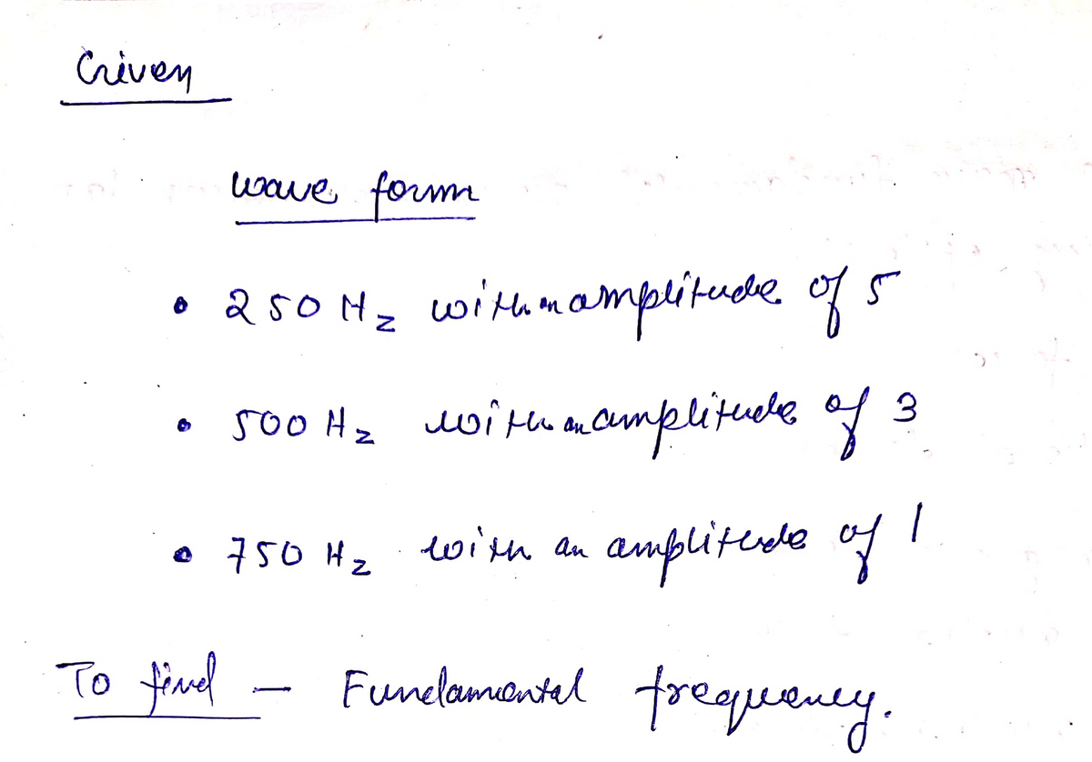 Physics homework question answer, step 1, image 1