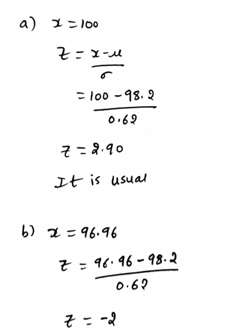 Statistics homework question answer, step 2, image 1