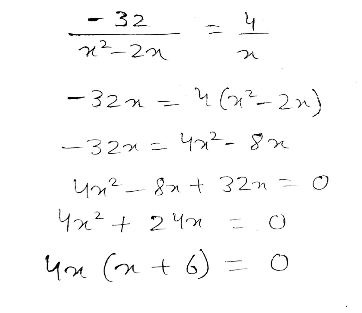 Algebra homework question answer, step 2, image 1