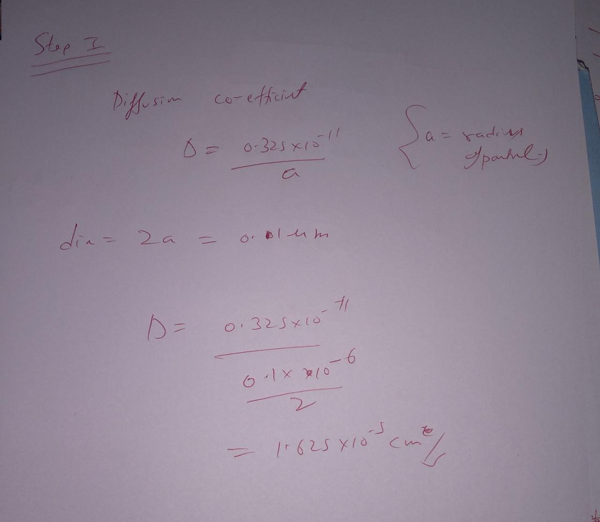 Physics homework question answer, step 1, image 1