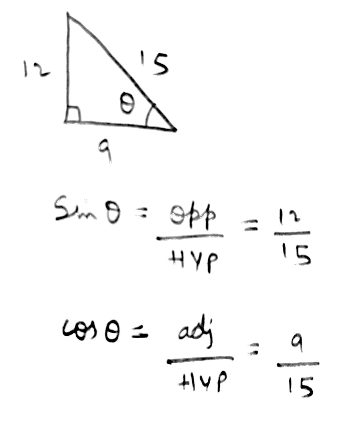 Trigonometry homework question answer, step 1, image 1