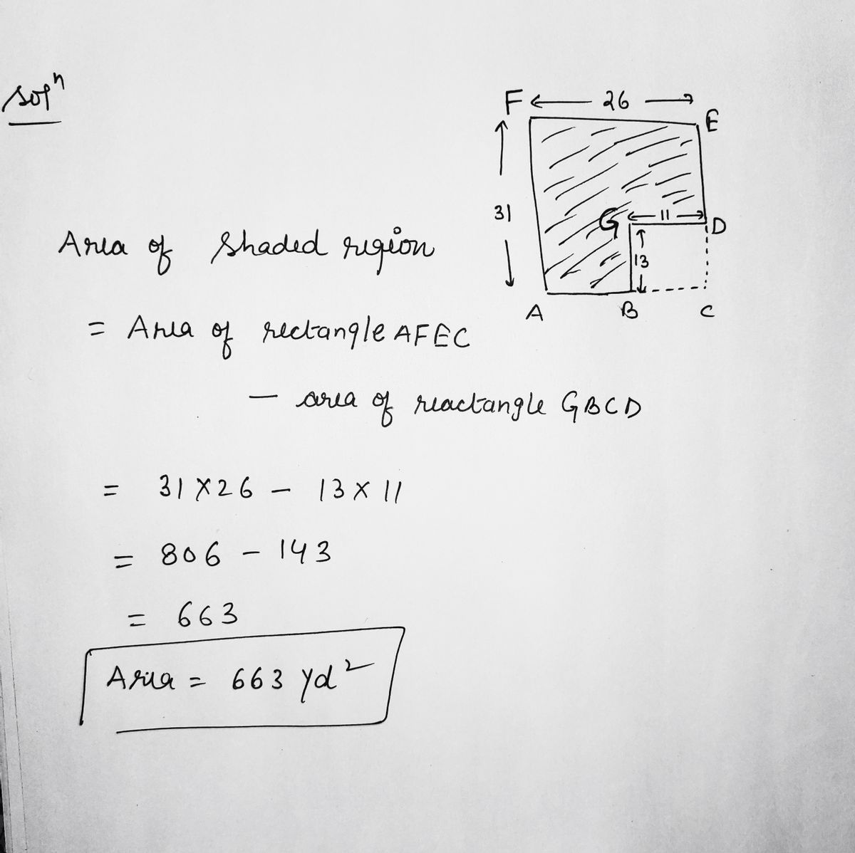 Algebra homework question answer, step 1, image 1