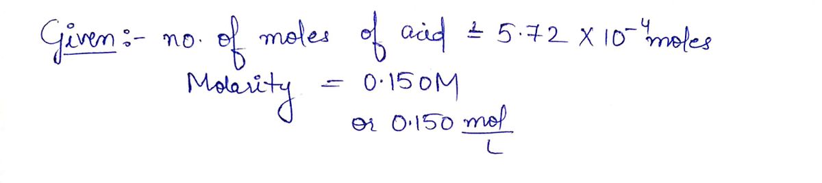 Chemistry homework question answer, step 1, image 1