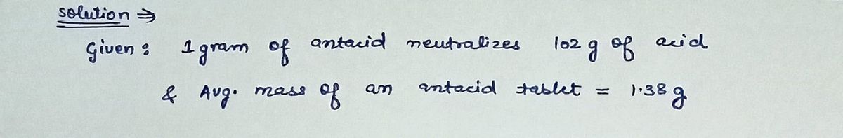 Chemistry homework question answer, step 1, image 1