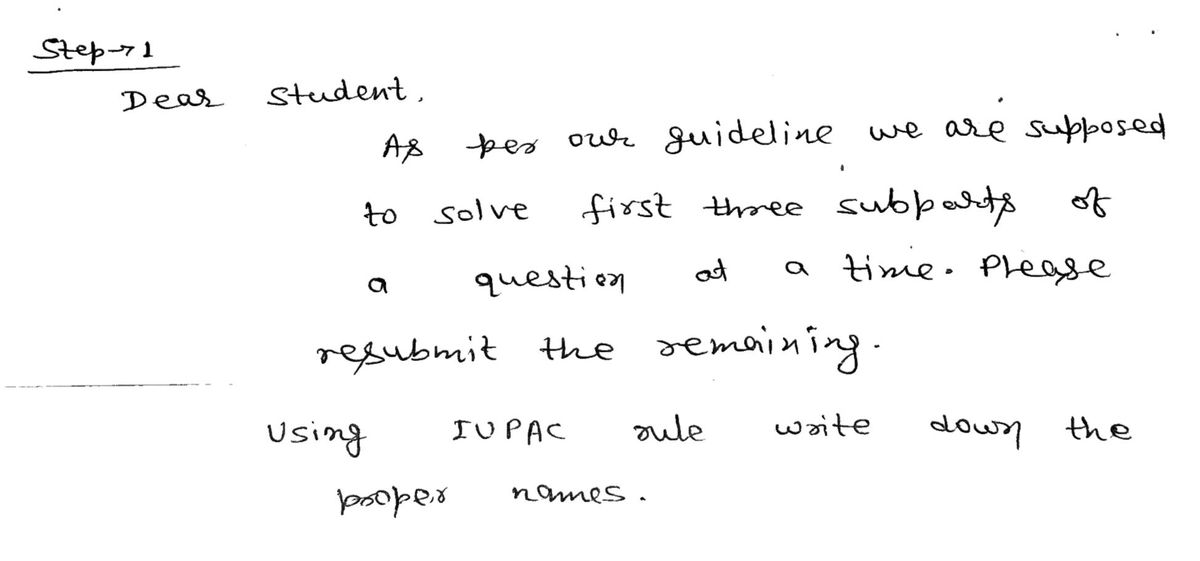 Chemistry homework question answer, step 1, image 1