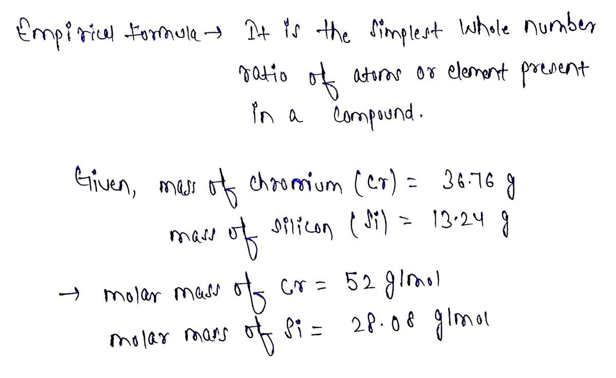 Chemistry homework question answer, step 1, image 1