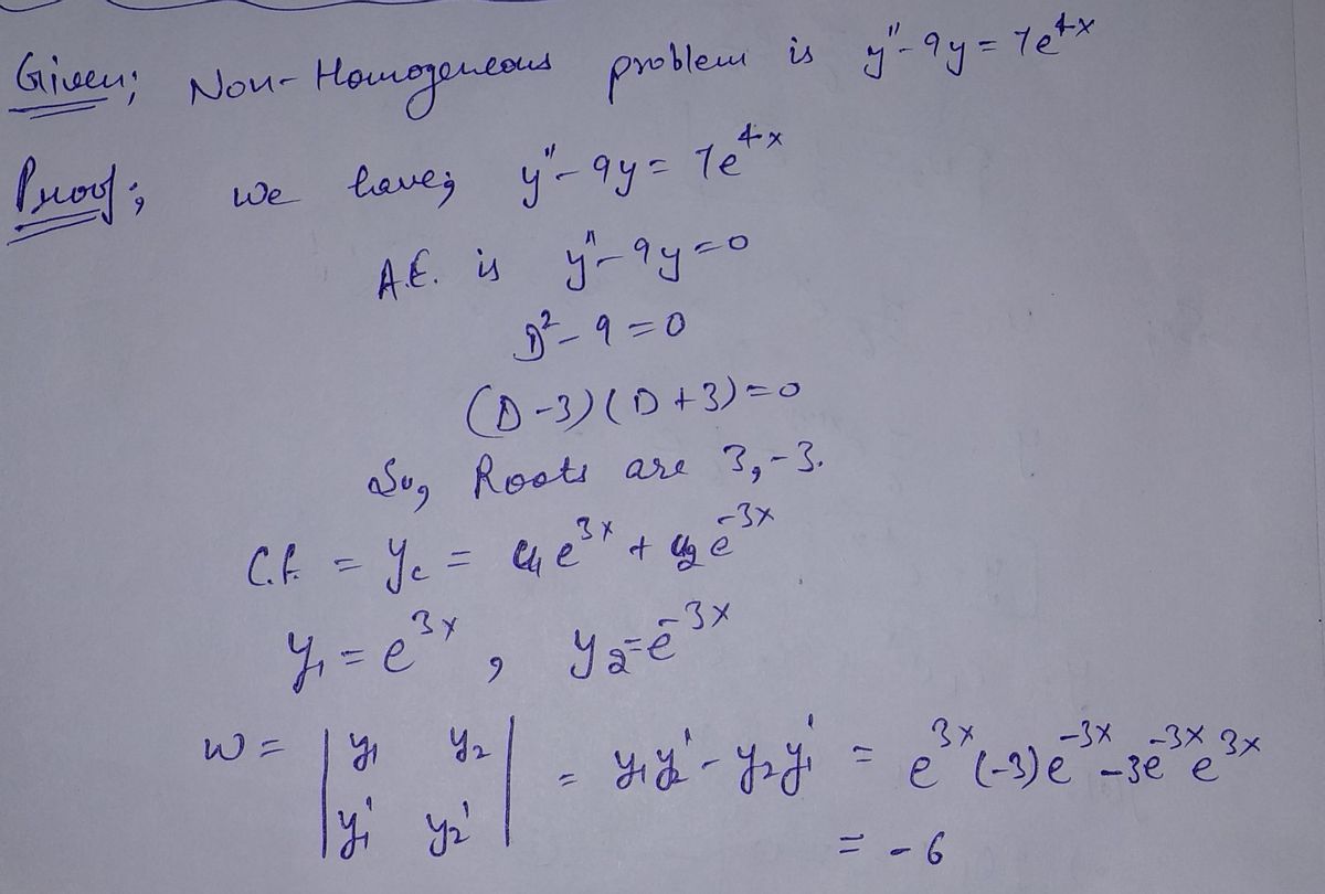 Calculus homework question answer, step 1, image 1