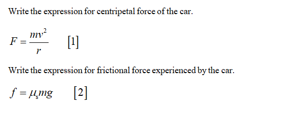 Physics homework question answer, step 1, image 1